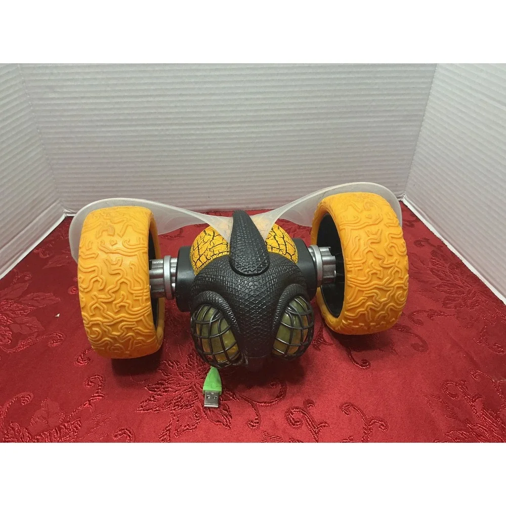Used Bright Tumble Bee RC Car RechargeableLight Up Toy Yellow Black NoRemote